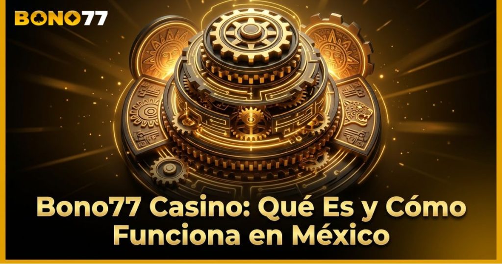 Bono77 Casino: Qué Es y Cómo Funciona en México